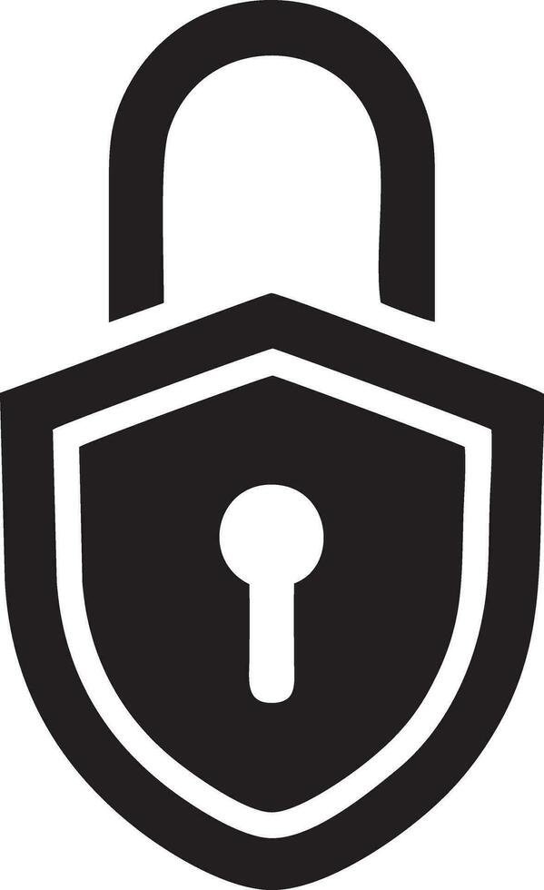 Lock security icon symbol vector image. Illustration of the key secure access system vector design. EPS 10