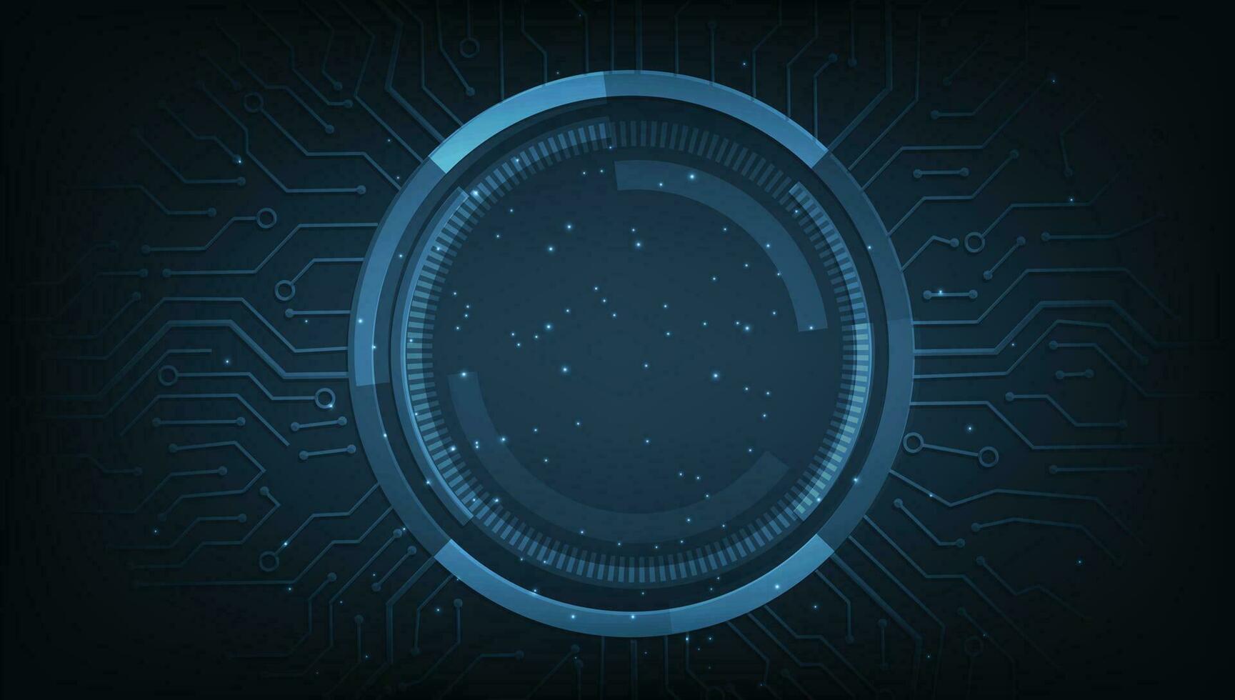 resumen digital eléctrico circuito circulo antecedentes. vector