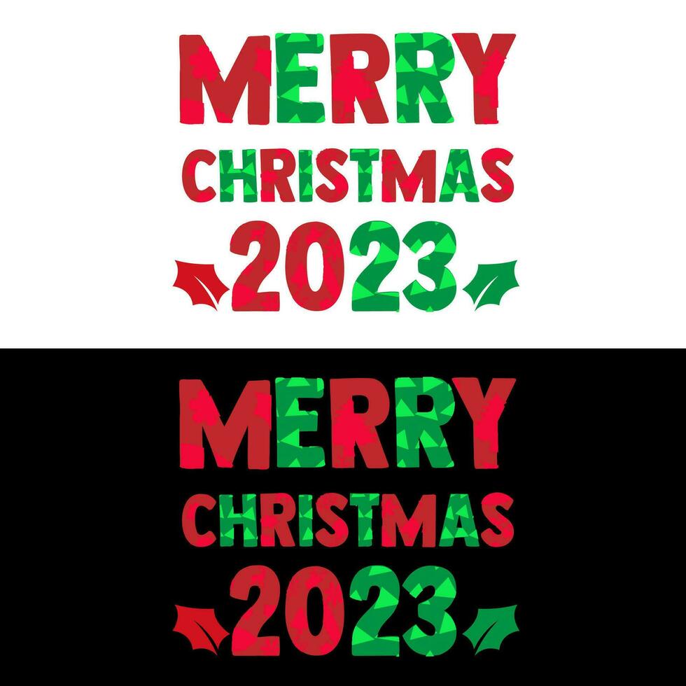 Navidad t camisa. alegre Navidad 2023 vector