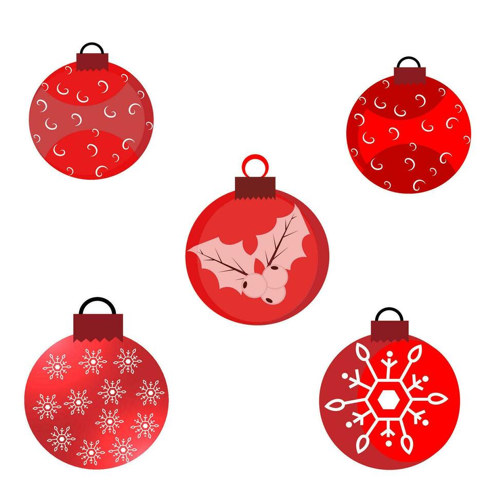 Unique Christmas bell vector clipart design