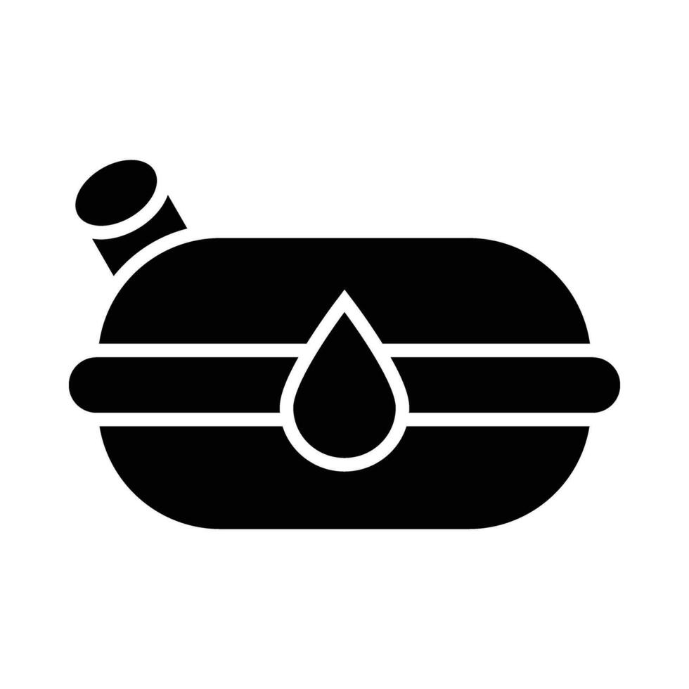 Tank Vector Glyph Icon For Personal And Commercial Use.