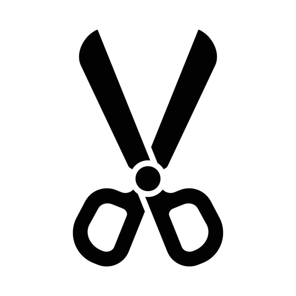 Scissor Vector Glyph Icon For Personal And Commercial Use.