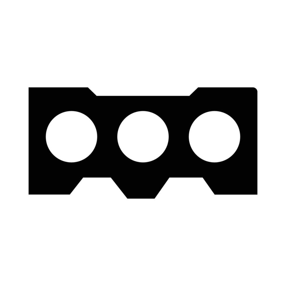 Gasket Vector Glyph Icon For Personal And Commercial Use.