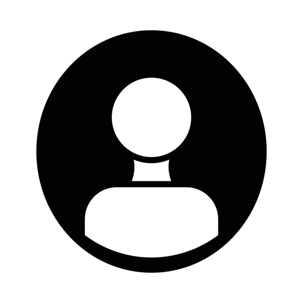 Profile Vector Glyph Icon For Personal And Commercial Use.