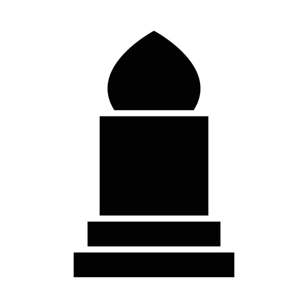Grave Vector Glyph Icon For Personal And Commercial Use.