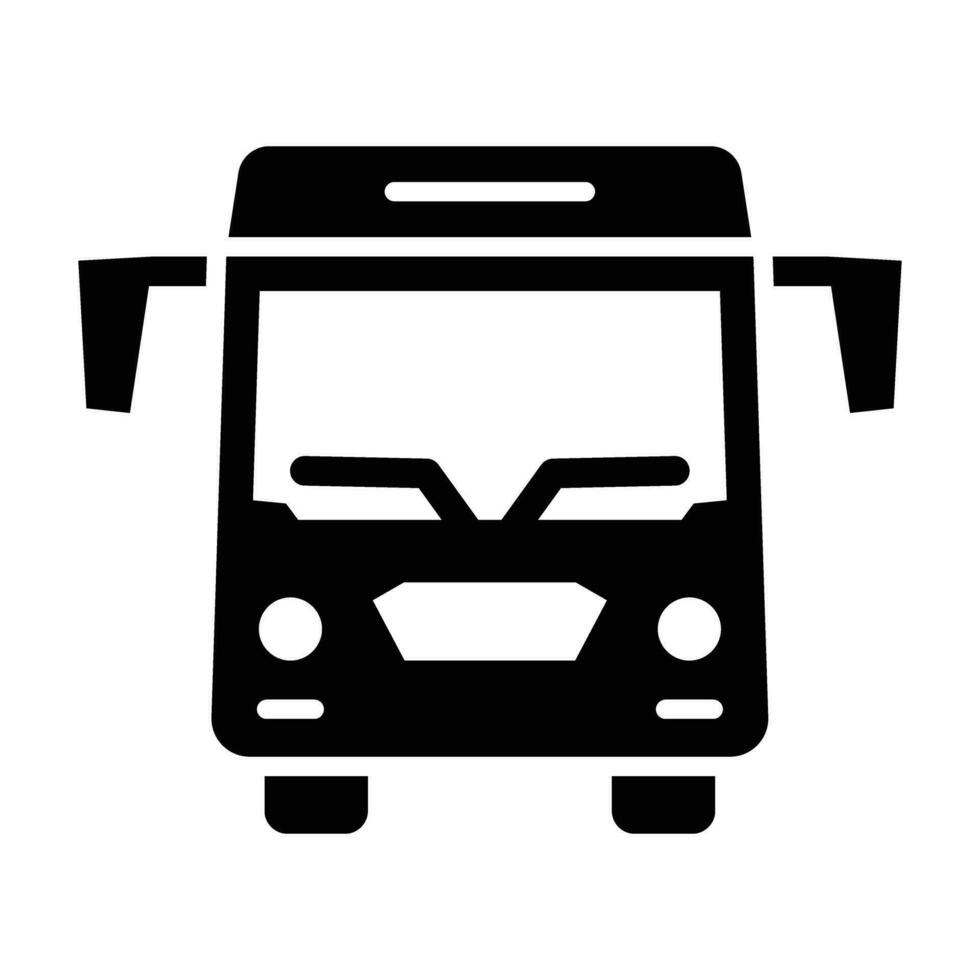 autobús vector glifo icono para personal y comercial usar.