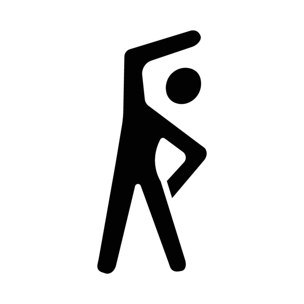 Exercise Vector Glyph Icon For Personal And Commercial Use.