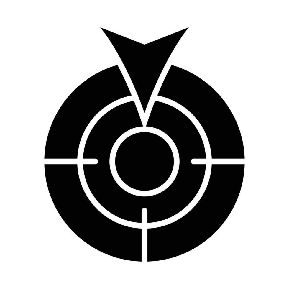 Pay Per Click Vector Glyph Icon For Personal And Commercial Use.