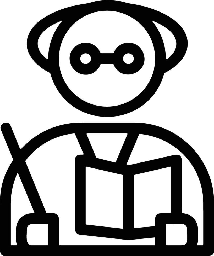 Teacher icon symbol vector image. Illustration of the training business school classroom icon design image.