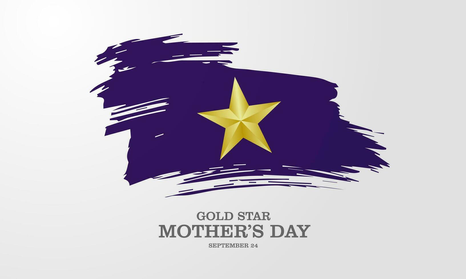 oro estrella madres día antecedentes vector ilustración