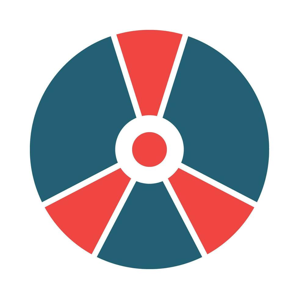 Compact Disk Glyph Two Color Icon For Personal And Commercial Use. vector