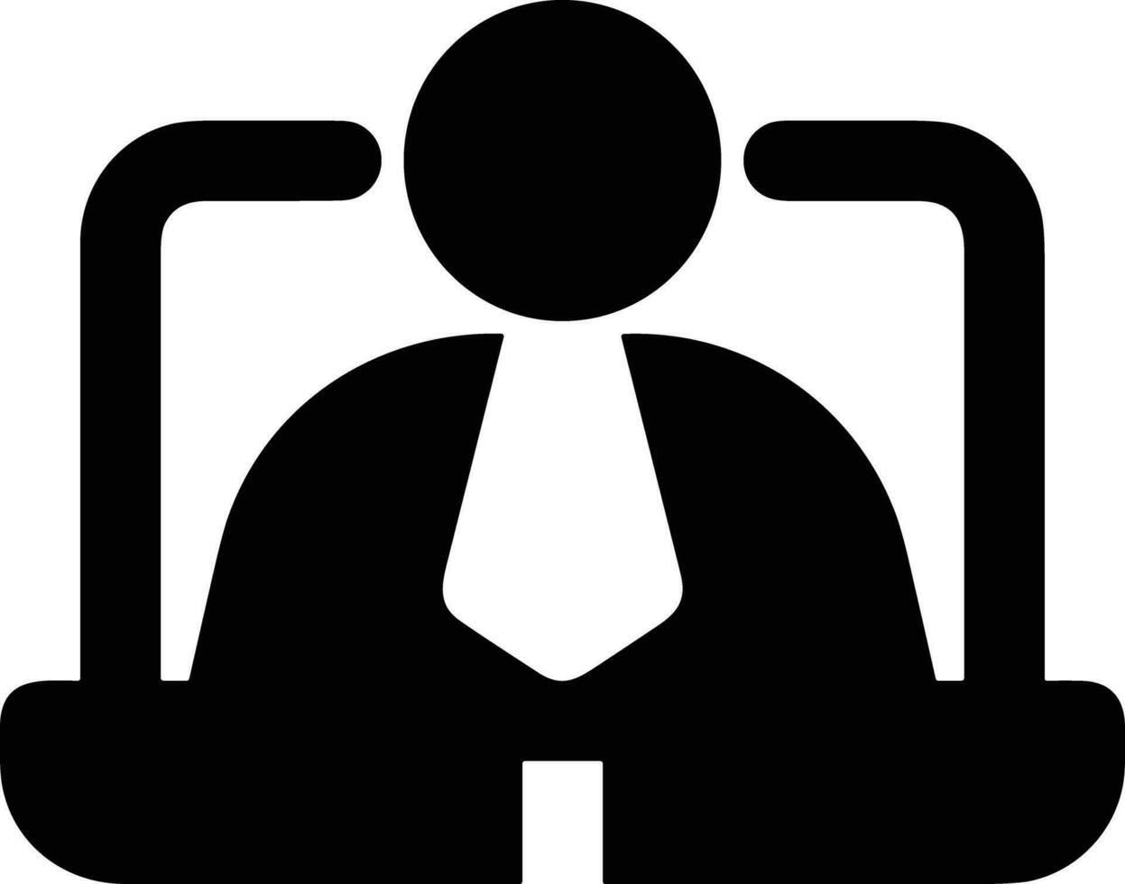 Teacher icon symbol vector image. Illustration of the training business school classroom icon design image.
