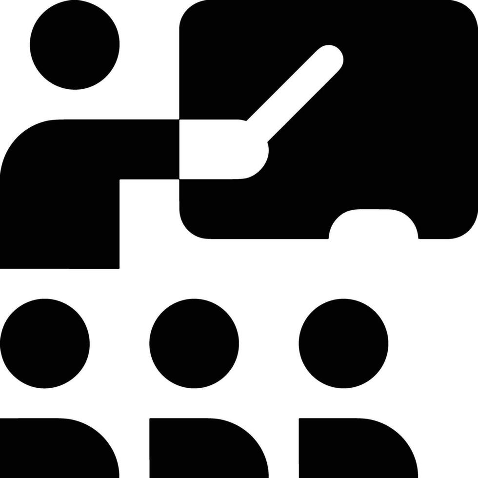 Teacher icon symbol vector image. Illustration of the training business school classroom icon design image.
