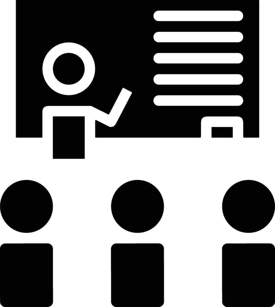 Teacher icon symbol vector image. Illustration of the training business school classroom icon design image
