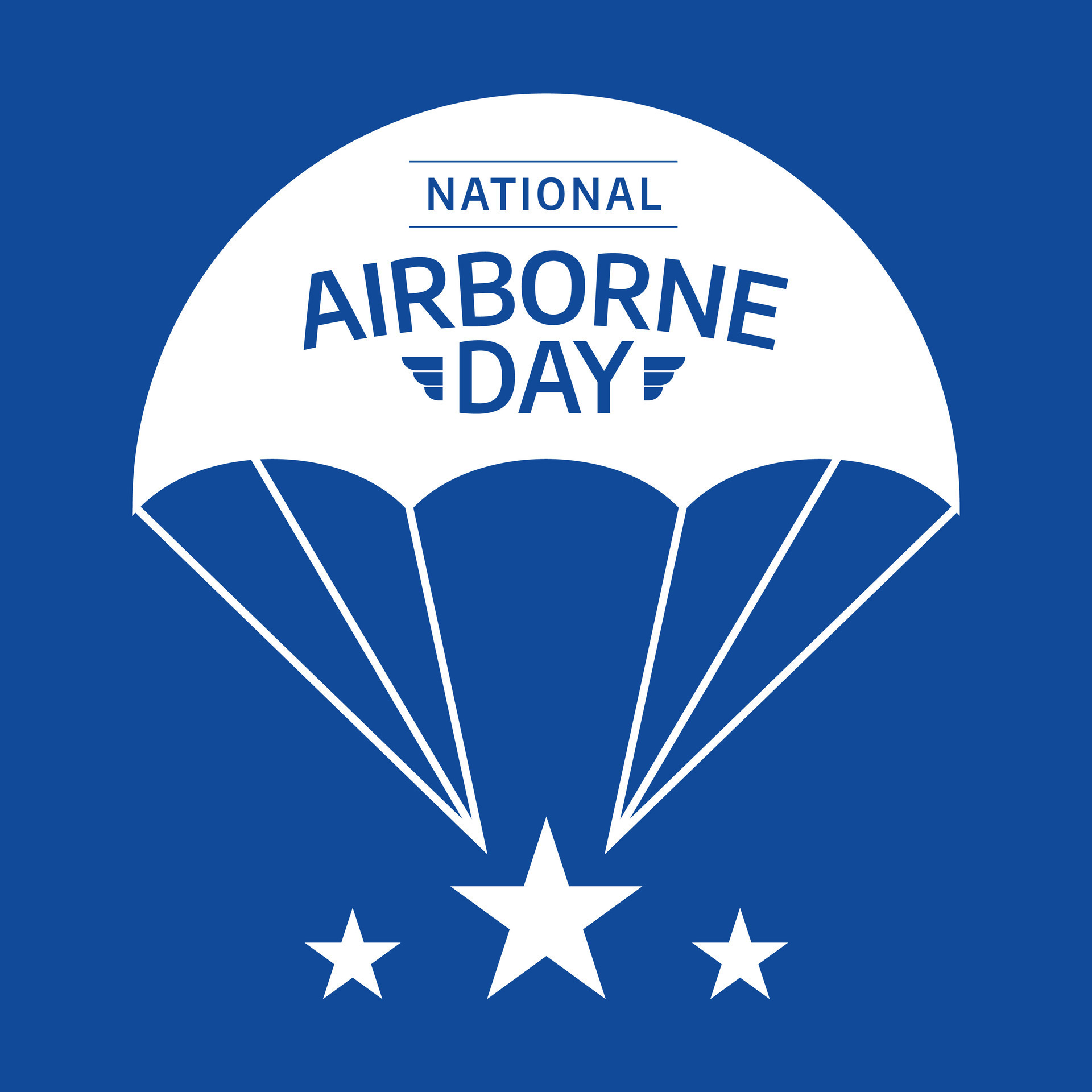 vector graphic of National Airborne Day good for National Airborne Day