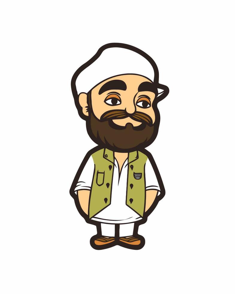 man with turban vector