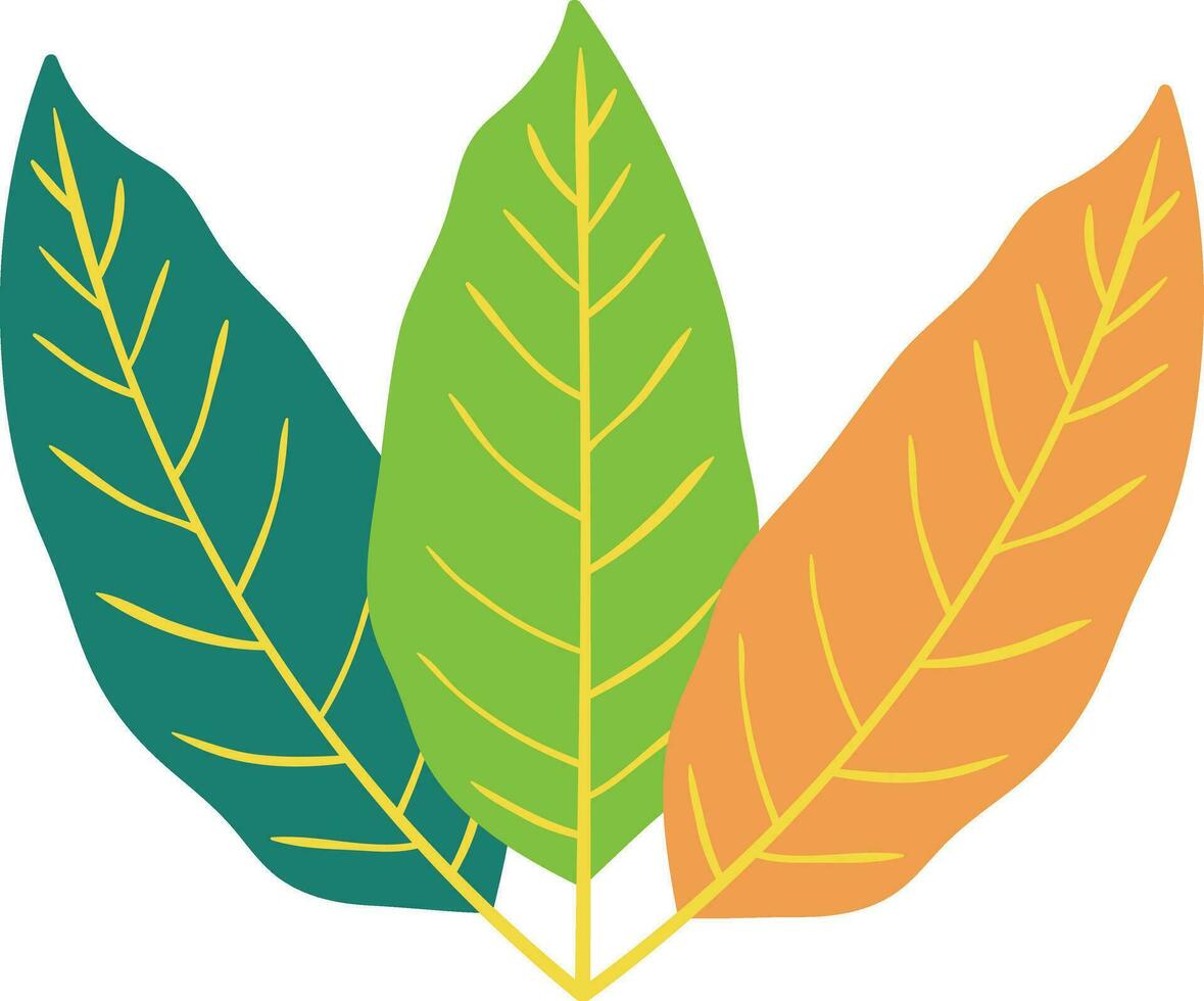 hojas planta ecología aislado icono vector ilustración diseño icono