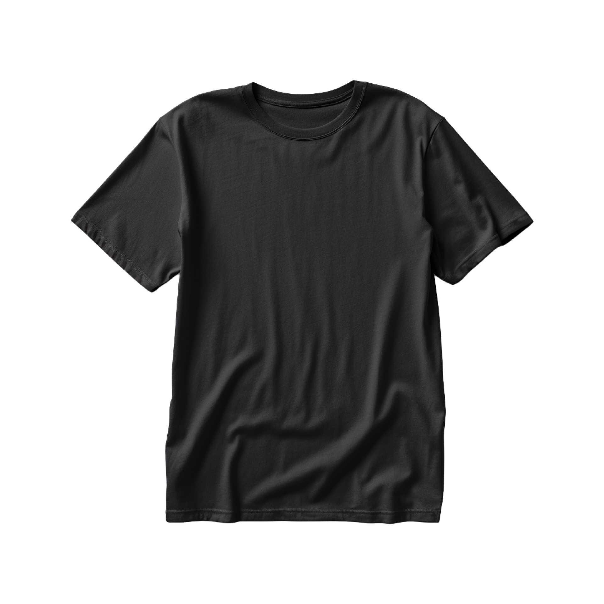 Black t shirt png generative ai 26843892 PNG