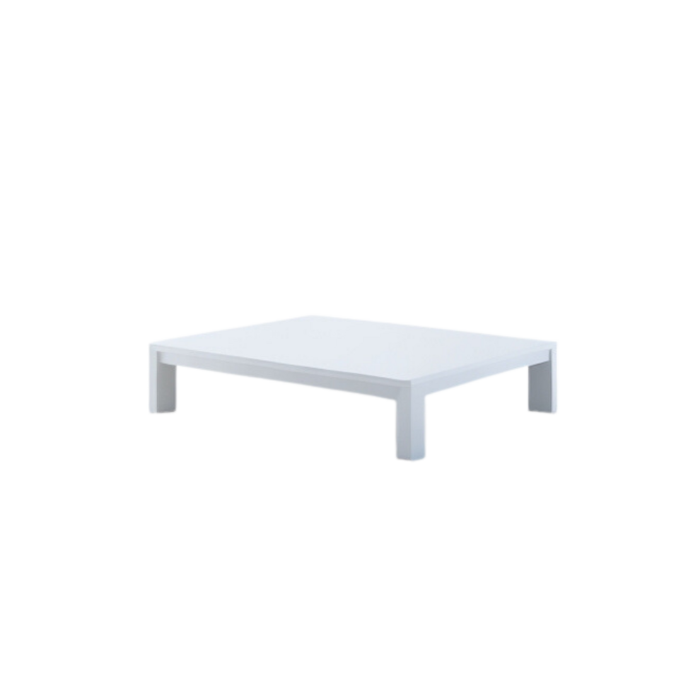 minimalistisch modern leven kamer houten wit tafel clip art Aan transparant achtergrond, geïsoleerd houten schrijven tafel, leven kamer meubilair decor, patio tafel, studie tafel, geïsoleerd koffie tafel png