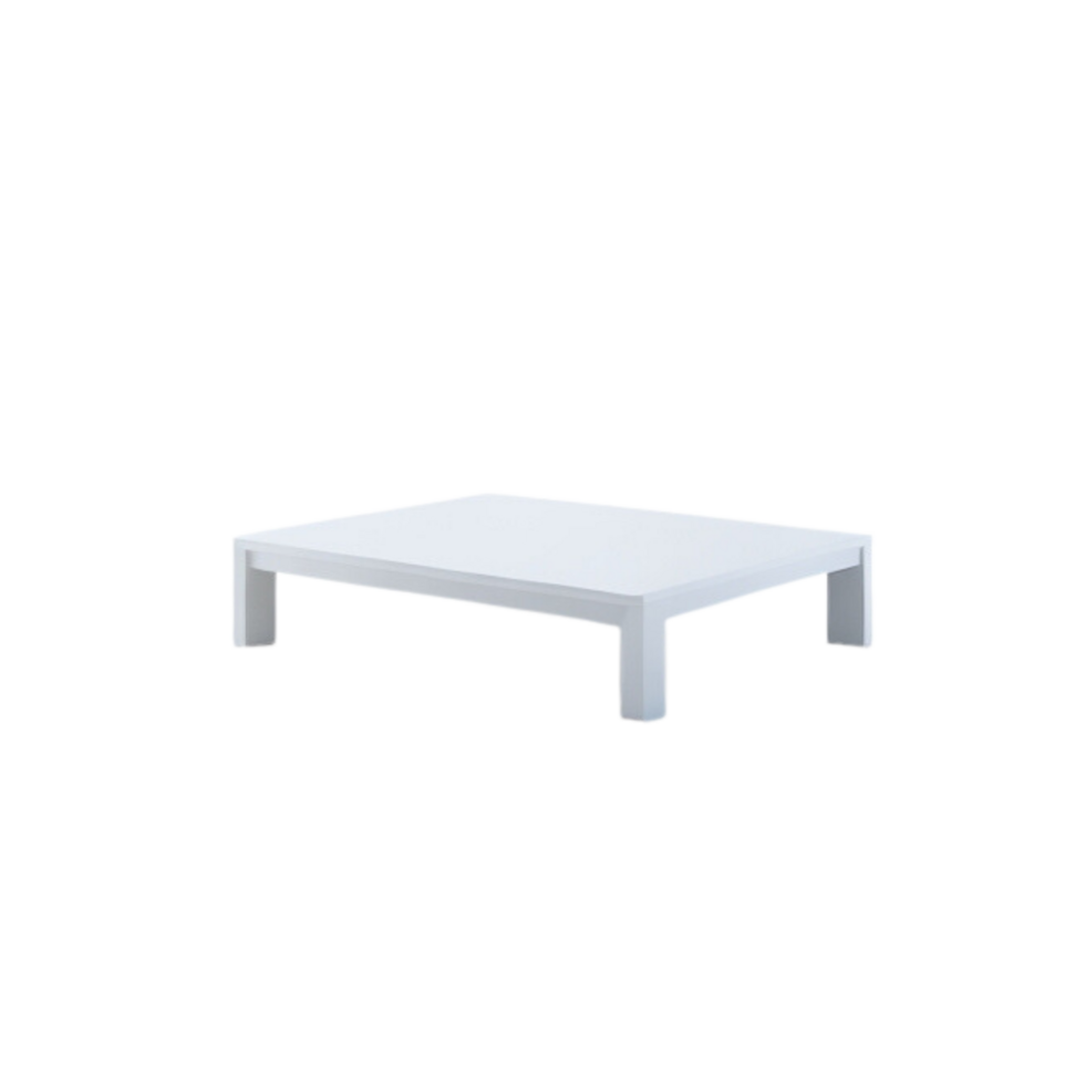 minimaliste moderne vivant pièce en bois blanc table clipart sur transparent arrière-plan, isolé en bois l'écriture tableau, vivant pièce meubles décor, patio tableau, étude tableau, isolé café table png