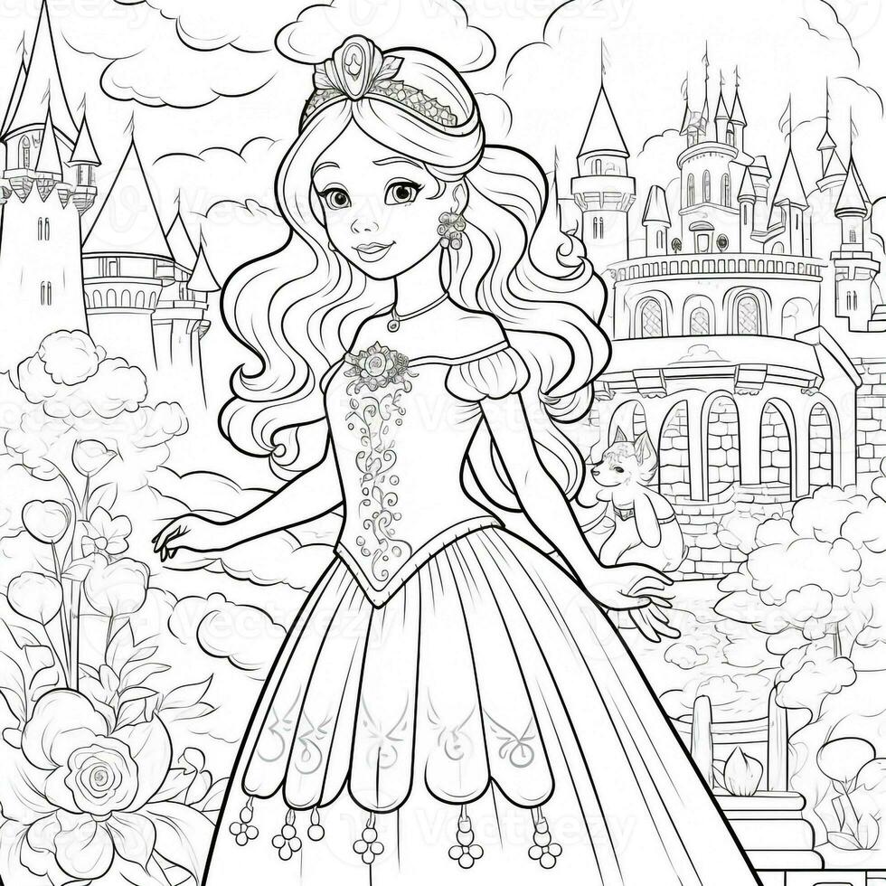 barbie island princes coloring pages