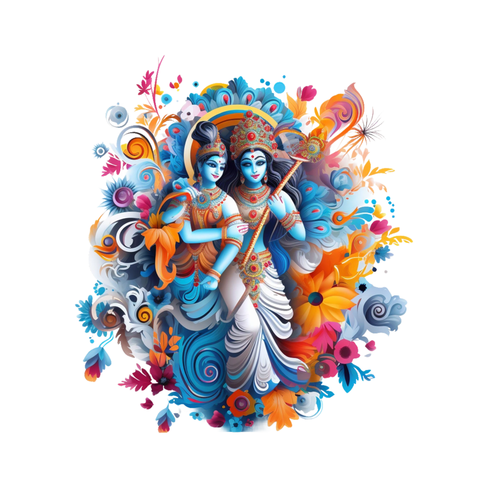 Janmashtami ai generato png