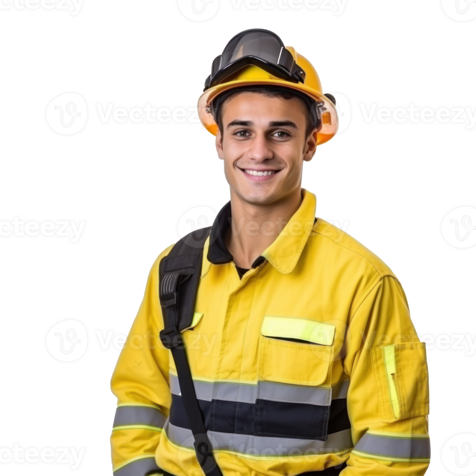 Man fire fighter png