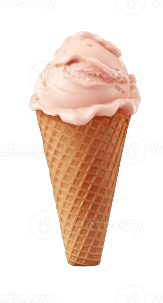 Ice cream cone isolated png
