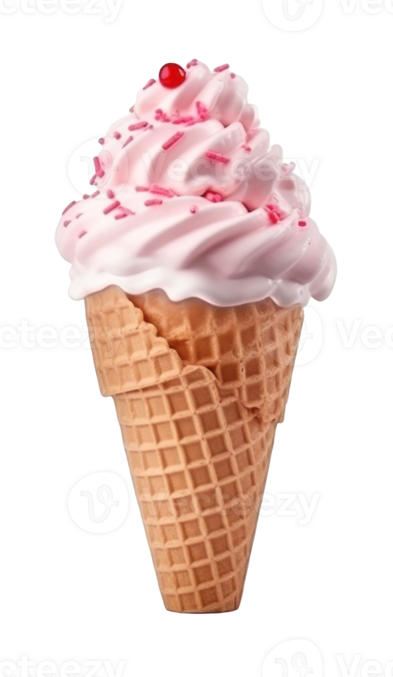 Ice cream cone isolated png