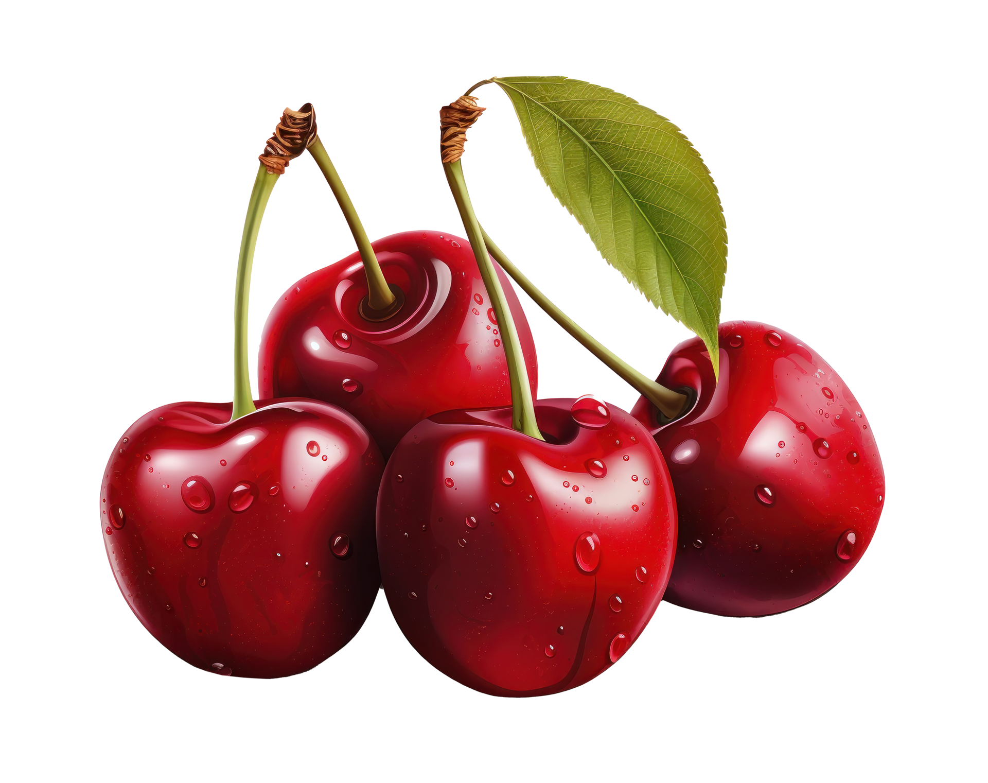 Red cherries isolated 26847798 PNG