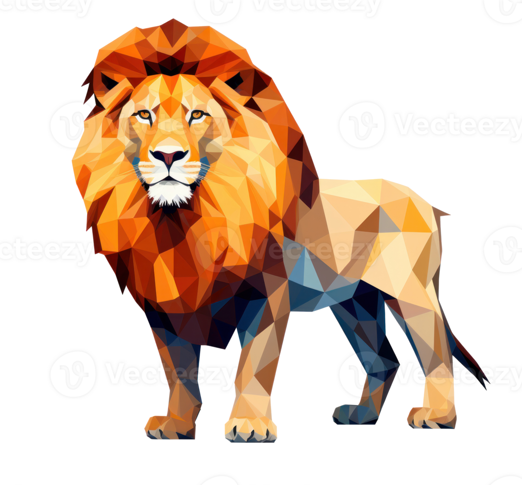 Lion animal isolated png