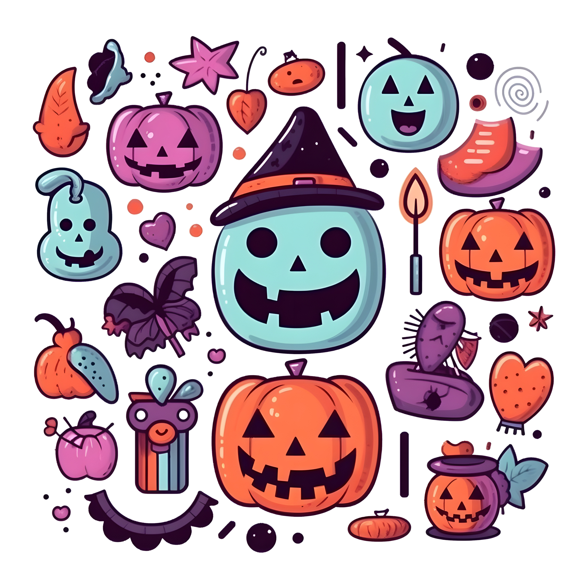 Download Doodle Halloween android on PC