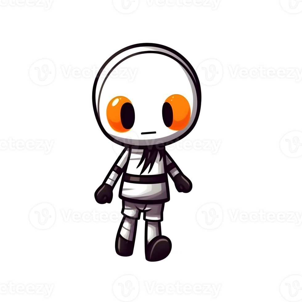 halloween cute cartoon character style . png