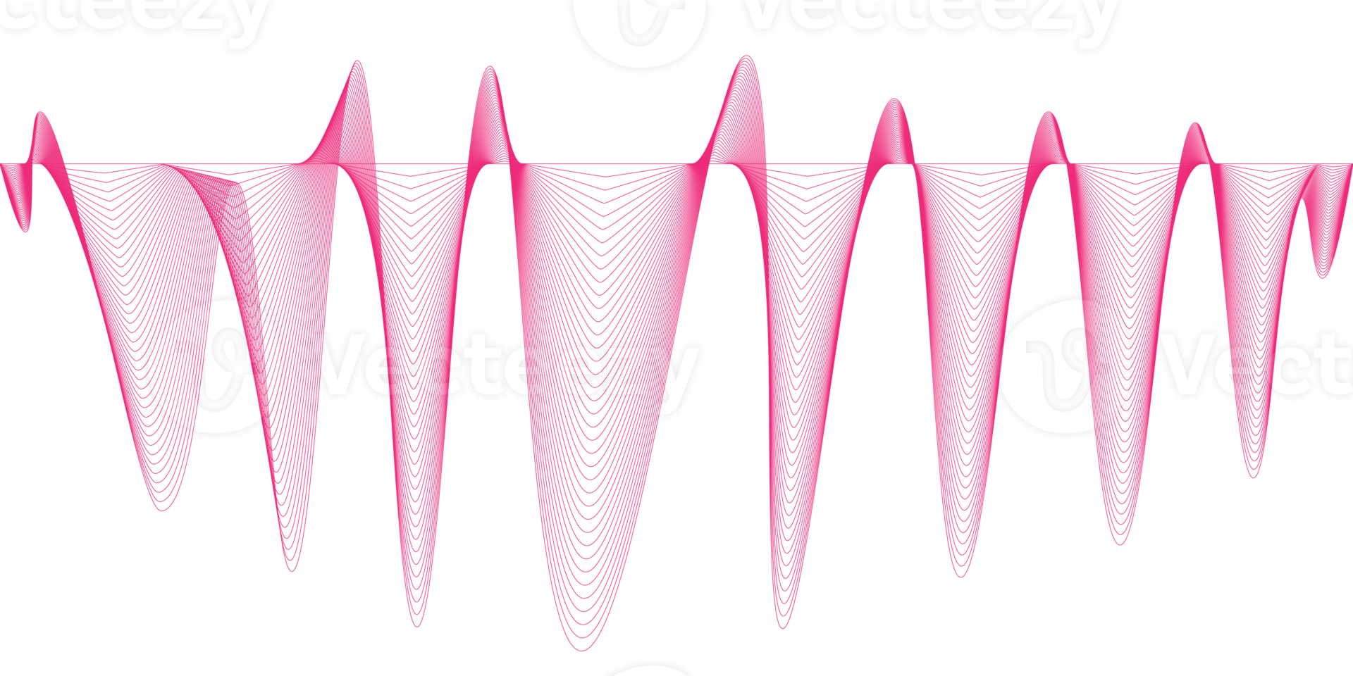 immergere te stesso nel un' mondo di armonioso movimento con nostro travolgente esplorazione titolato ondulato linea onda curva suono. png