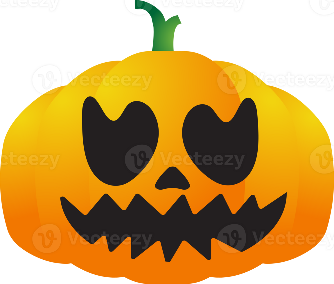 The jack o lantern pumpkin Boarder line for halloween content png