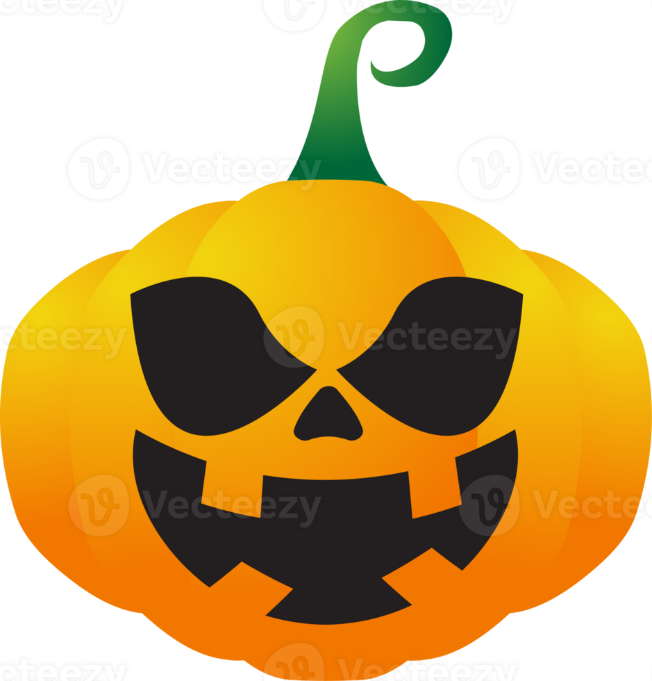 The jack o lantern pumpkin Boarder line for halloween content png
