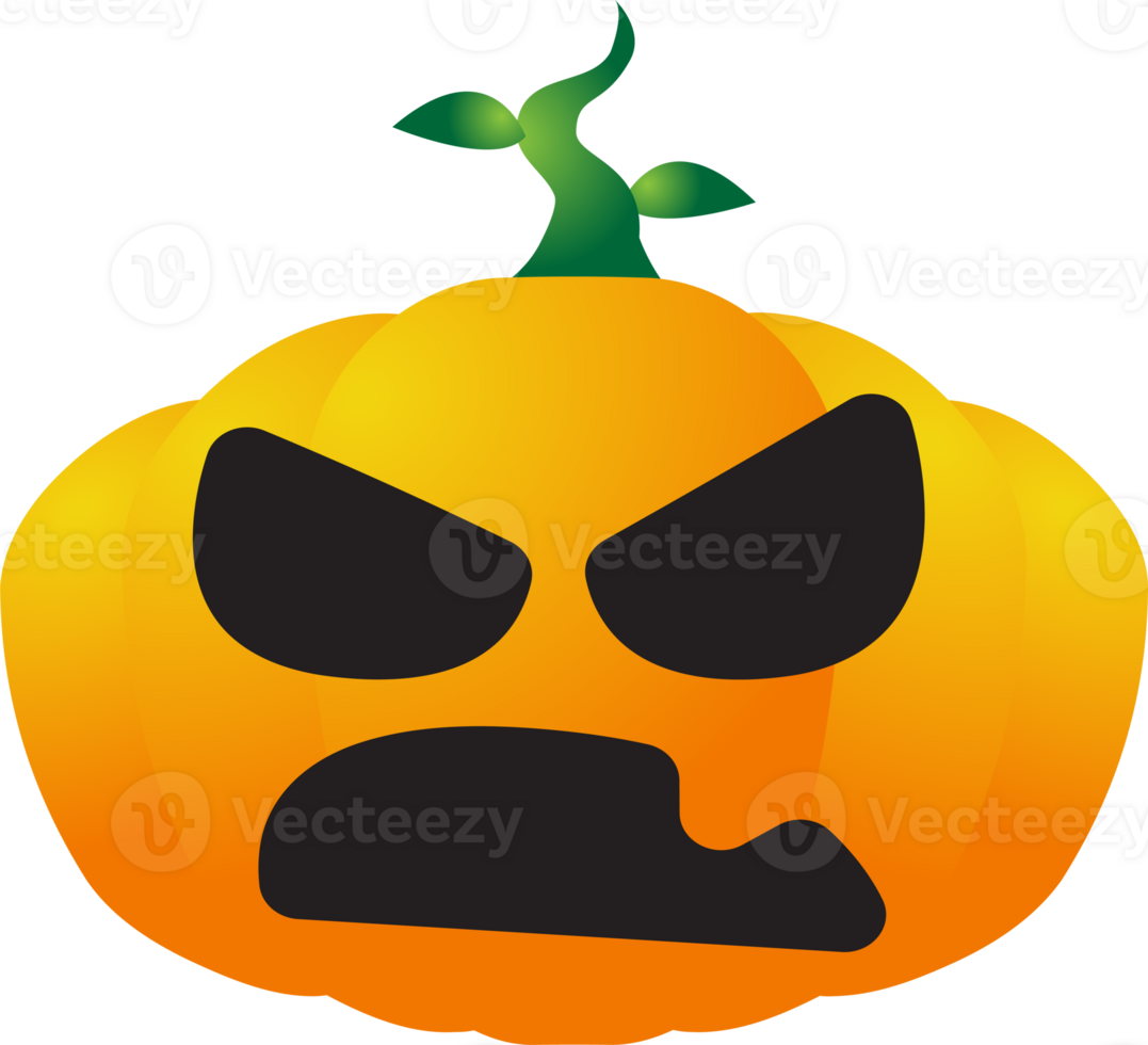 The jack o lantern pumpkin Boarder line for halloween content png
