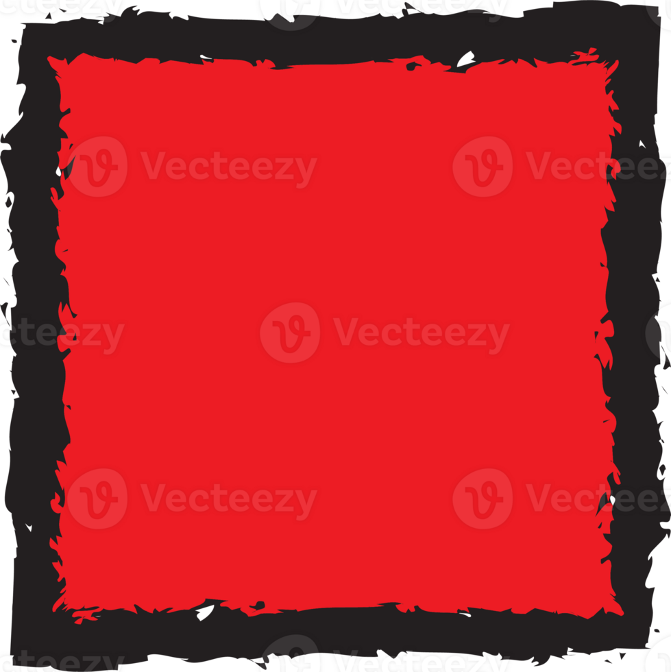 The red label sketch frame for present concept png