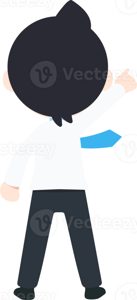 SD Business Man Isolated icons People Cartoon Character Flat illustration Png