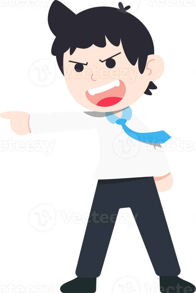SD Business Man Isolated icons People Cartoon Character Flat illustration Png