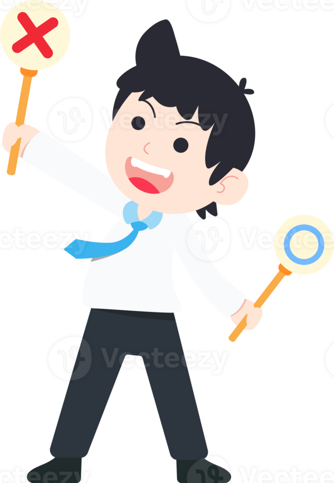 SD Business Man Isolated icons People Cartoon Character Flat illustration Png