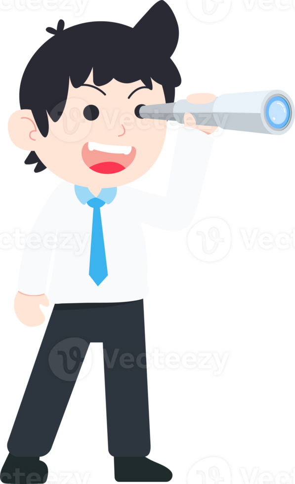 SD Business Man Isolated icons People Cartoon Character Flat illustration Png