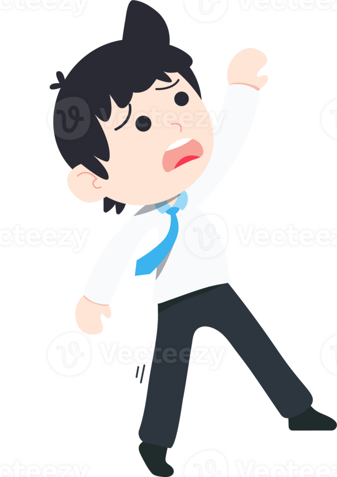 SD Business Man Isolated icons People Cartoon Character Flat illustration Png