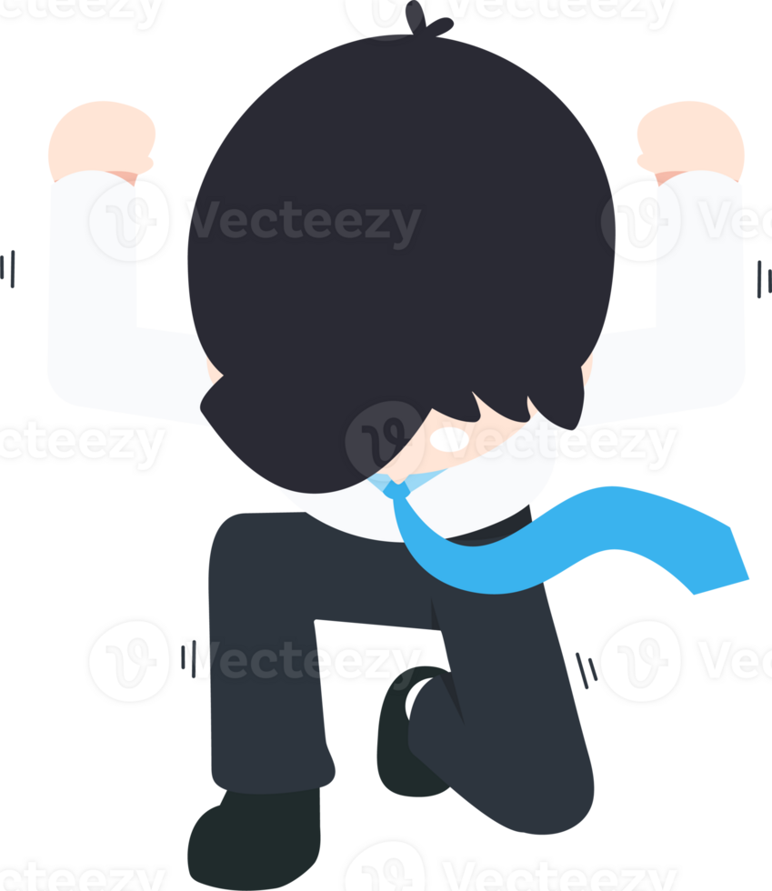 SD Business Man Isolated icons People Cartoon Character Flat illustration Png
