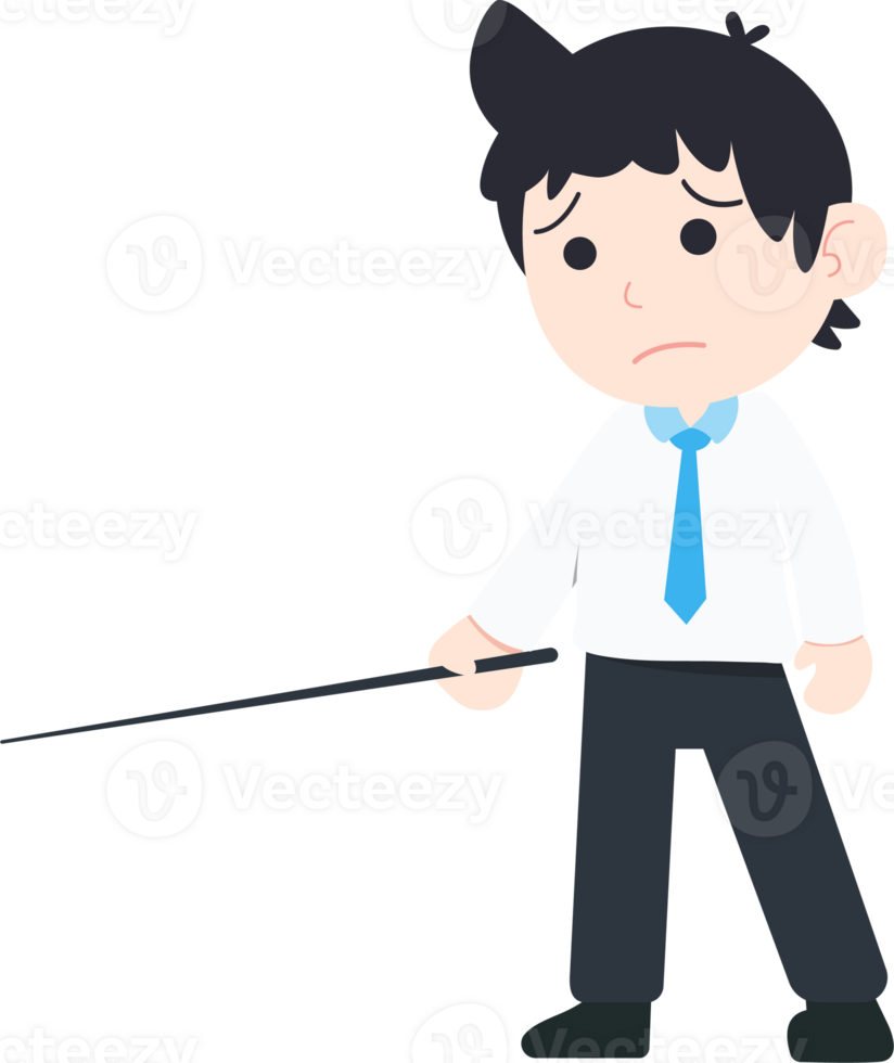 SD Business Man Isolated icons People Cartoon Character Flat illustration Png