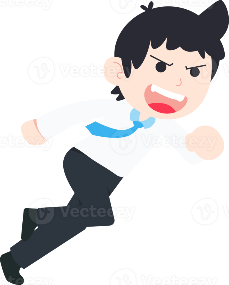 SD Business Man Isolated icons People Cartoon Character Flat illustration Png