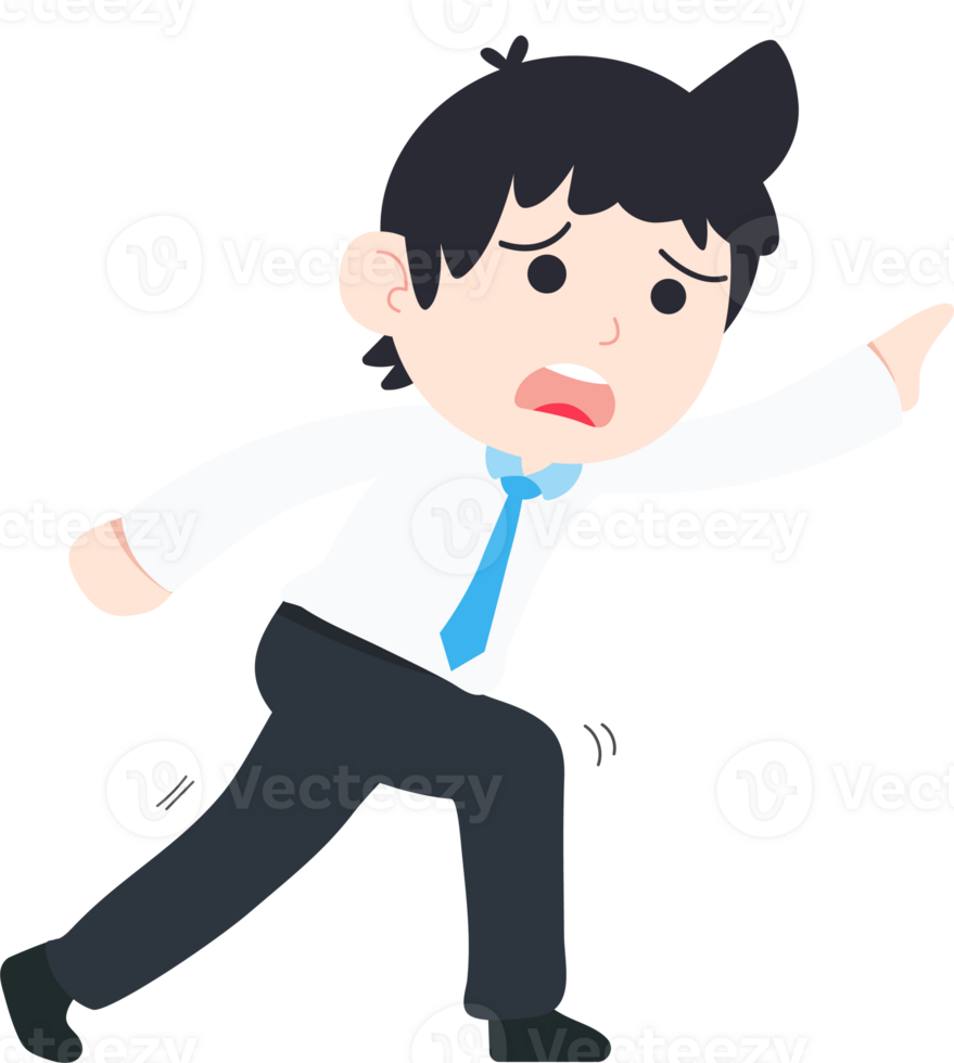 SD Business Man Isolated icons People Cartoon Character Flat illustration Png