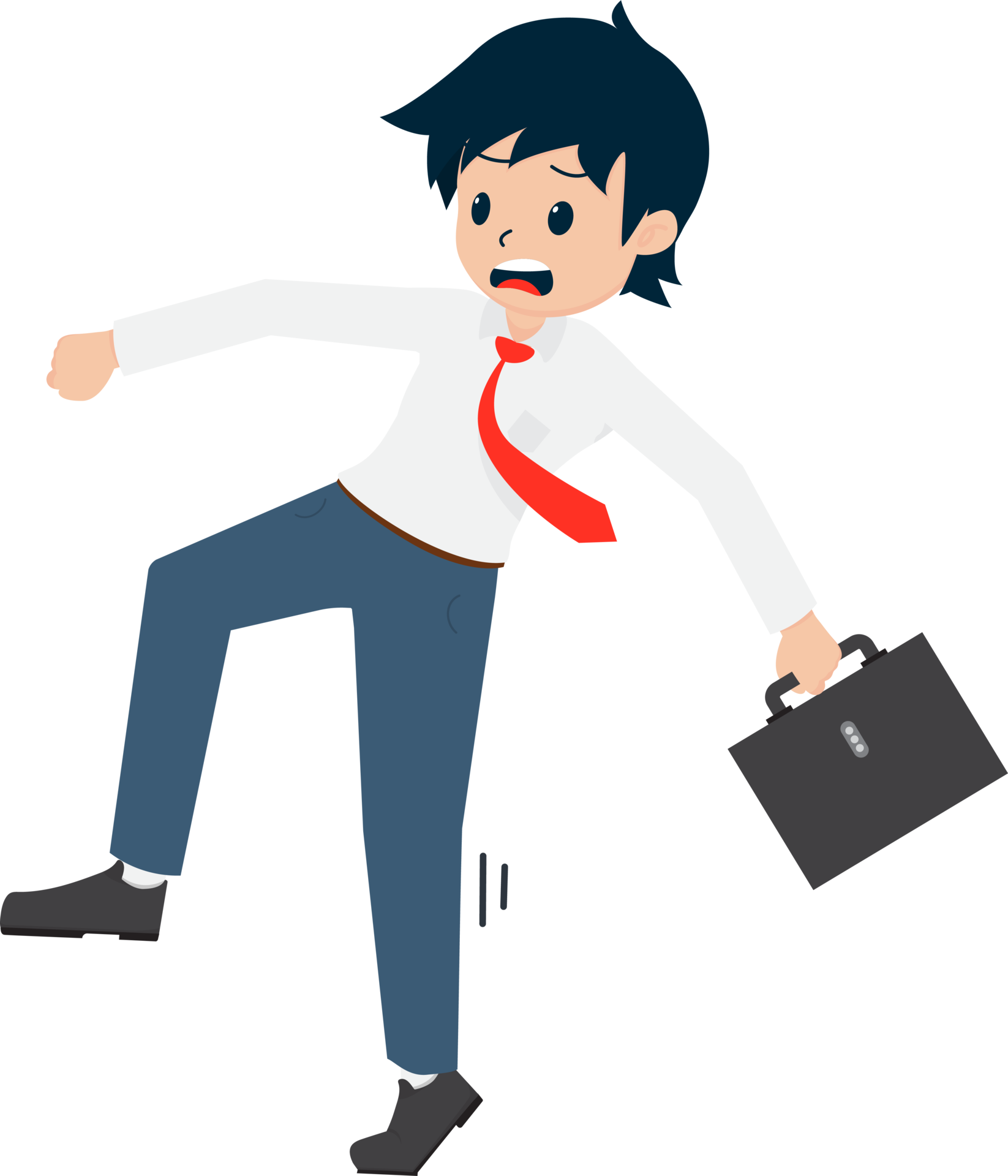 Salary Man Business Isolated Person People Cartoon Character Flat  illustration Png 25347369 PNG