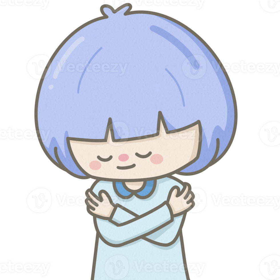 Love and hugging yourself png