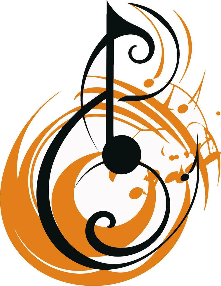 musical note Illustration vector